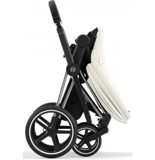 Коляска 2в1 Cybex Priam 4.0 Off White на шасі Chrome Black