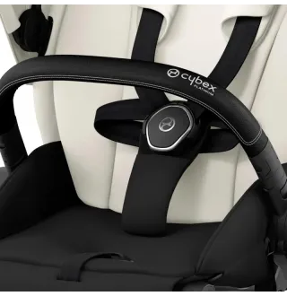 Коляска 2в1 Cybex Priam 4.0 Off White на шасі Chrome Black