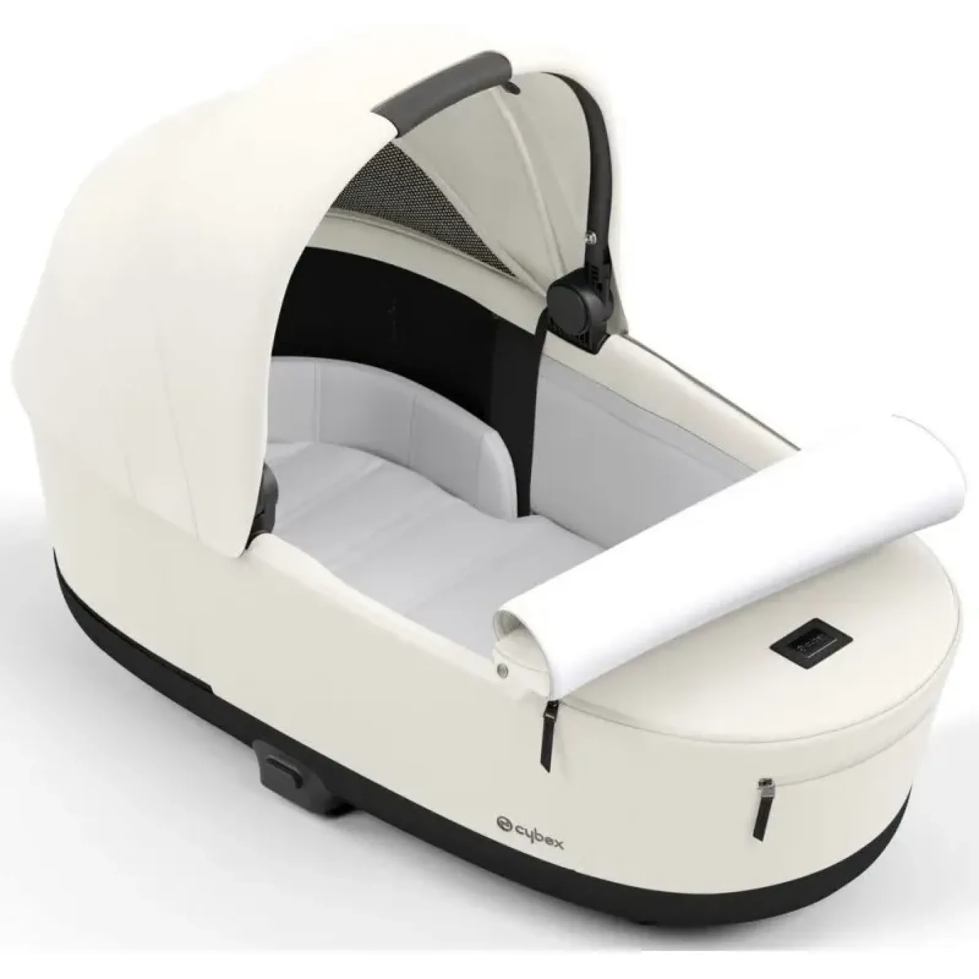 Коляска 2в1 Cybex Priam 4.0 Off White на шасі Chrome Black
