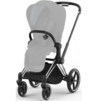 Коляска 2в1 Cybex Priam 4.0 Off White на шасі Chrome Black
