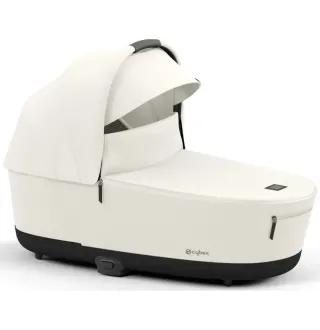Коляска 2в1 Cybex Priam 4.0 Off White на шасі Chrome Brown