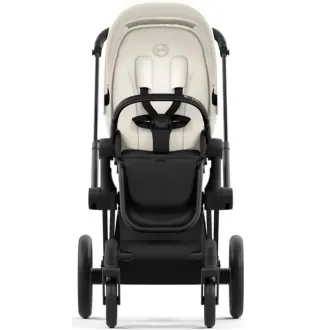 Коляска 2в1 Cybex Priam 4.0 Off White на шасі Matt Black