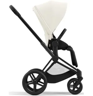 Коляска 2в1 Cybex Priam 4.0 Off White на шасі Matt Black