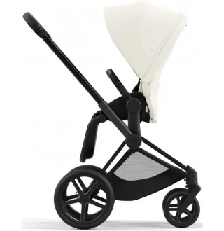Коляска 2в1 Cybex Priam 4.0 Off White на шасі Matt Black