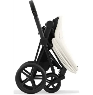Коляска 2в1 Cybex Priam 4.0 Off White на шасі Matt Black