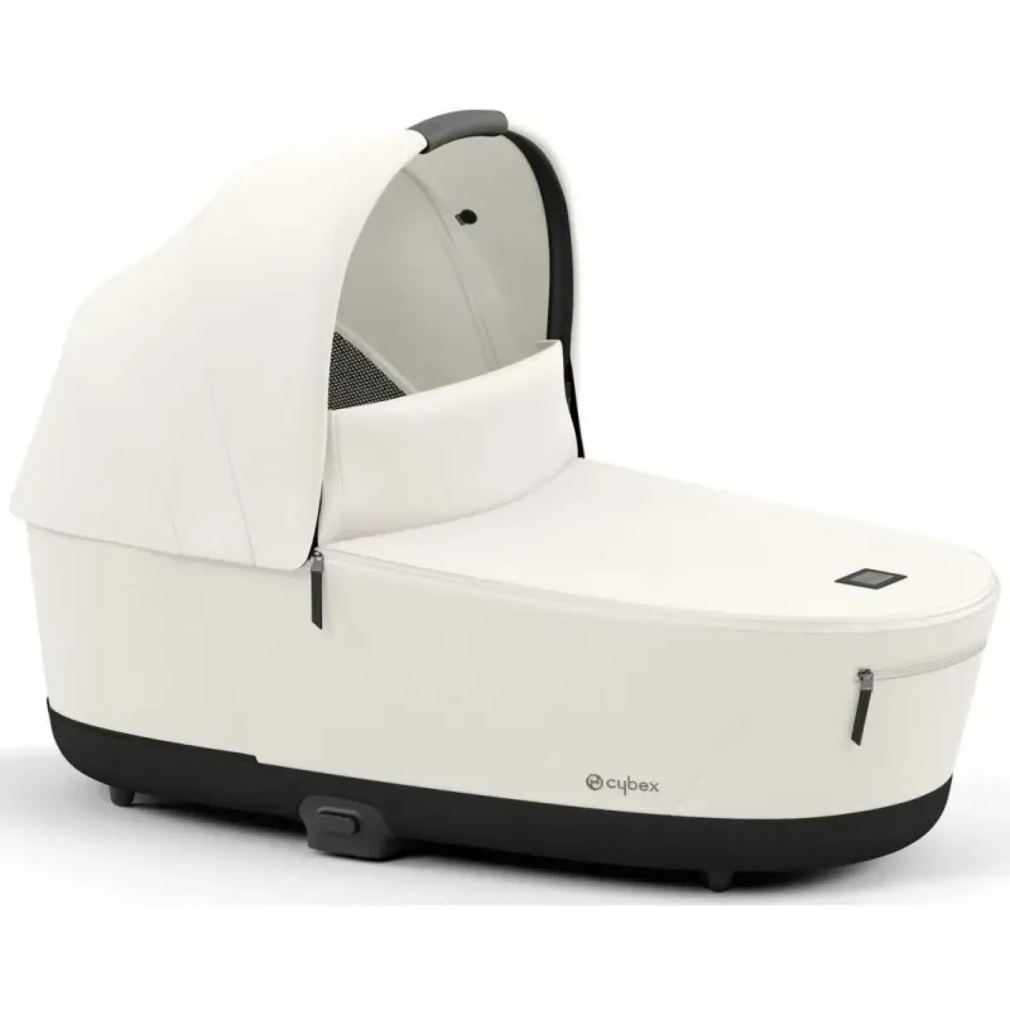 Коляска 2в1 Cybex Priam 4.0 Off White на шасі Matt Black