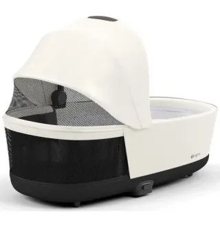 Коляска 2в1 Cybex Priam 4.0 Off White на шасі Matt Black