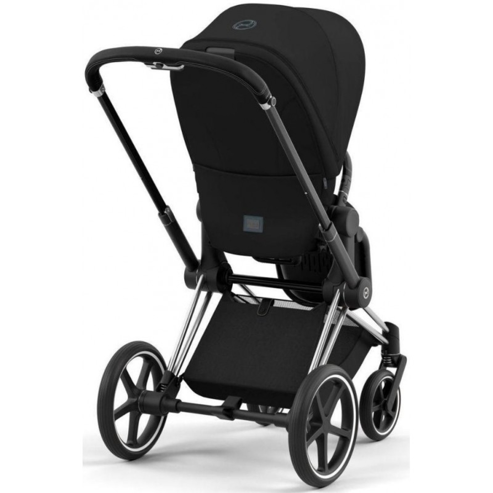 Коляска 2в1 Cybex Priam 4.0 Sepia Black на шасі Chrome Black