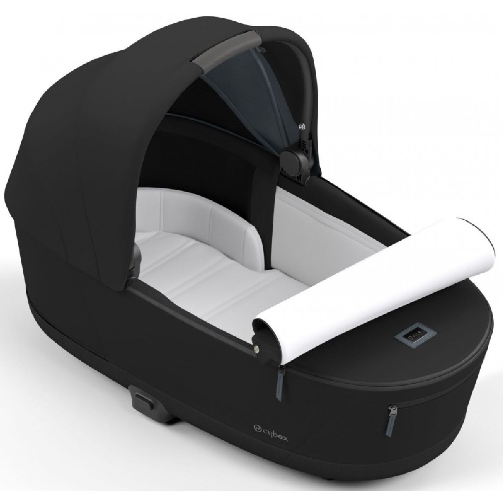Коляска 2в1 Cybex Priam 4.0 Sepia Black на шасі Chrome Brown