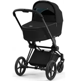 Коляска 2в1 Cybex Priam 4.0 Sepia Black на шасі Matt Black