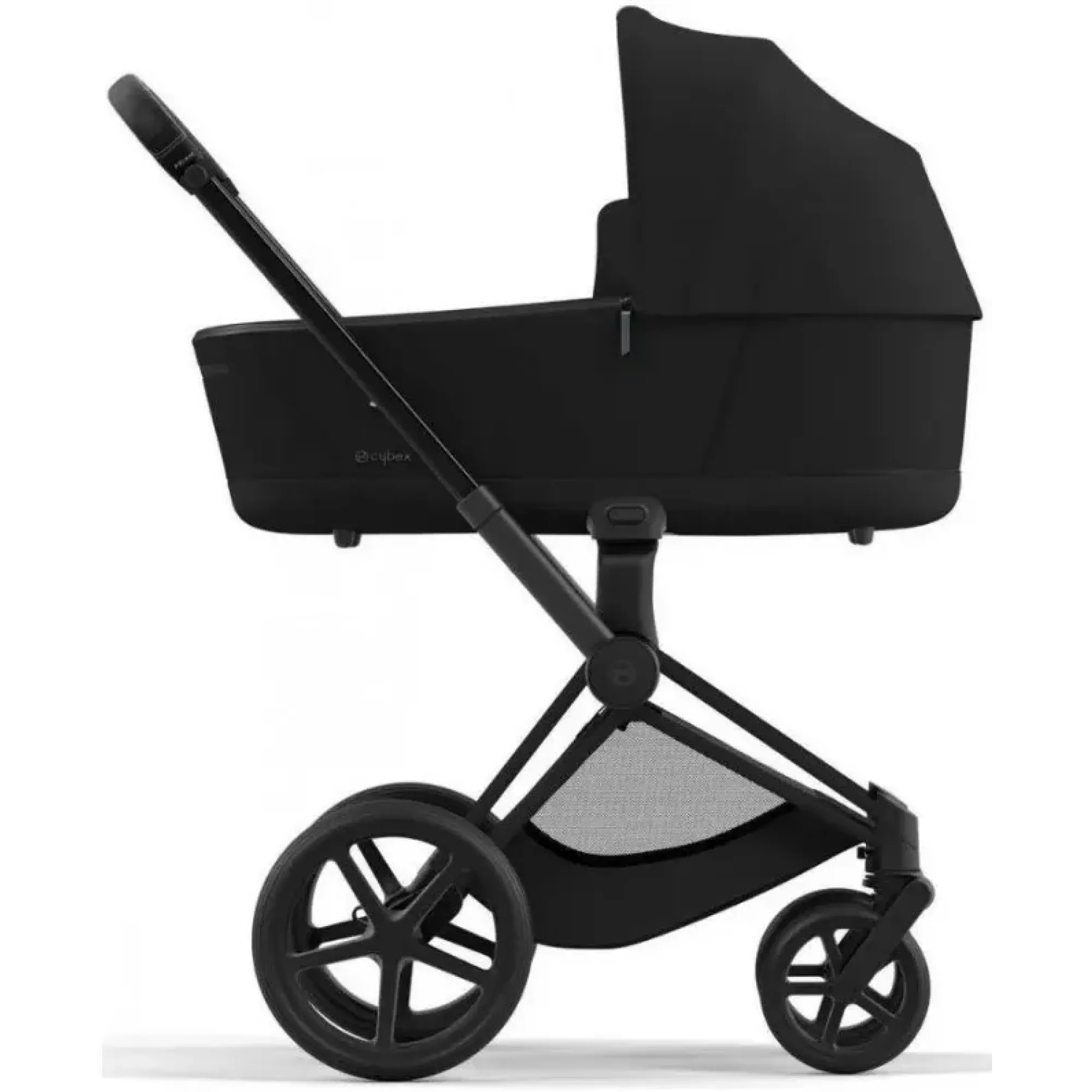 Коляска 2в1 Cybex Priam 4.0 Sepia Black на шасі Matt Black