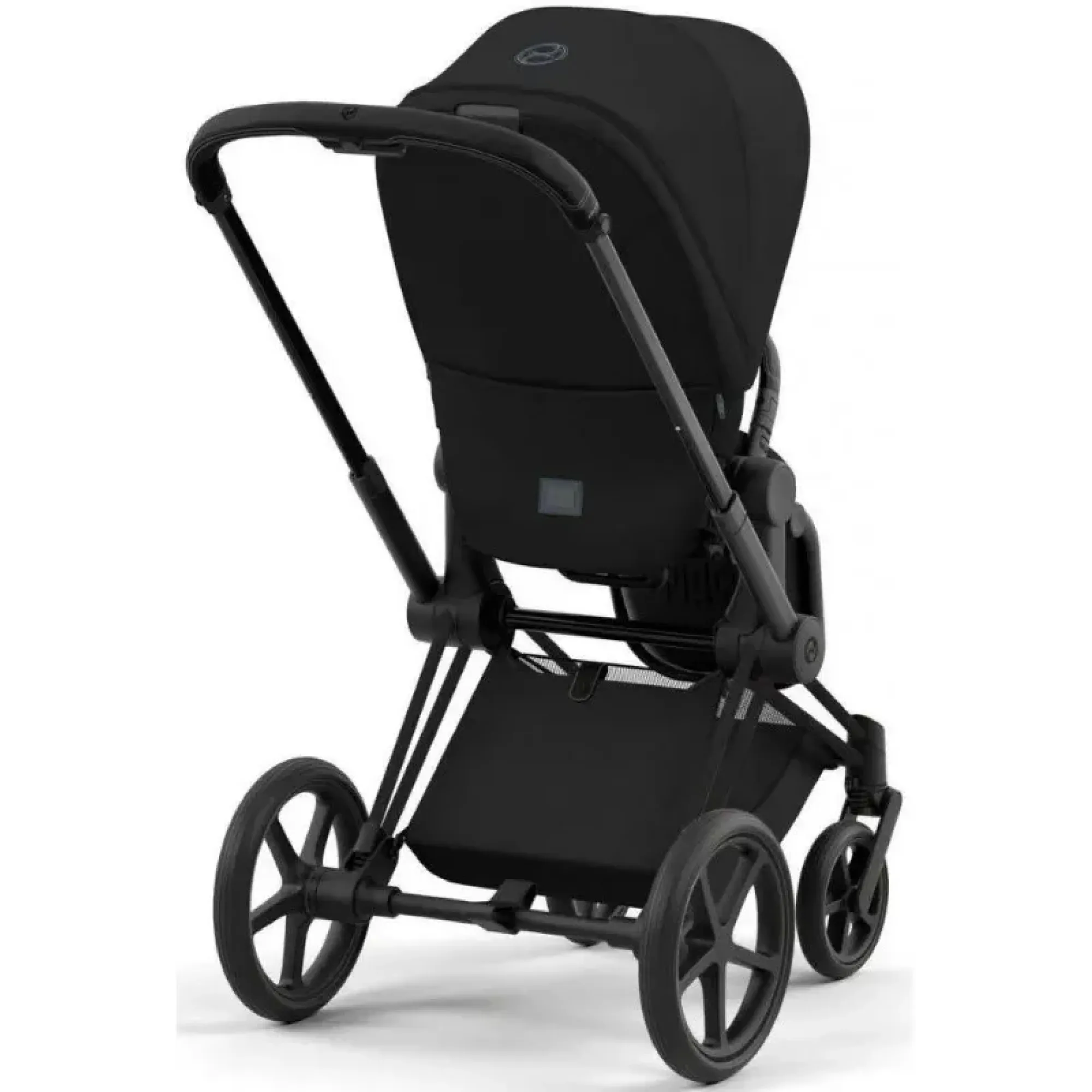 Коляска 2в1 Cybex Priam 4.0 Sepia Black на шасі Matt Black