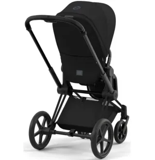 Коляска 2в1 Cybex Priam 4.0 Sepia Black на шасі Matt Black