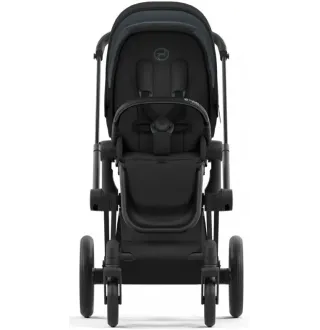 Коляска 2в1 Cybex Priam 4.0 Sepia Black на шасі Matt Black