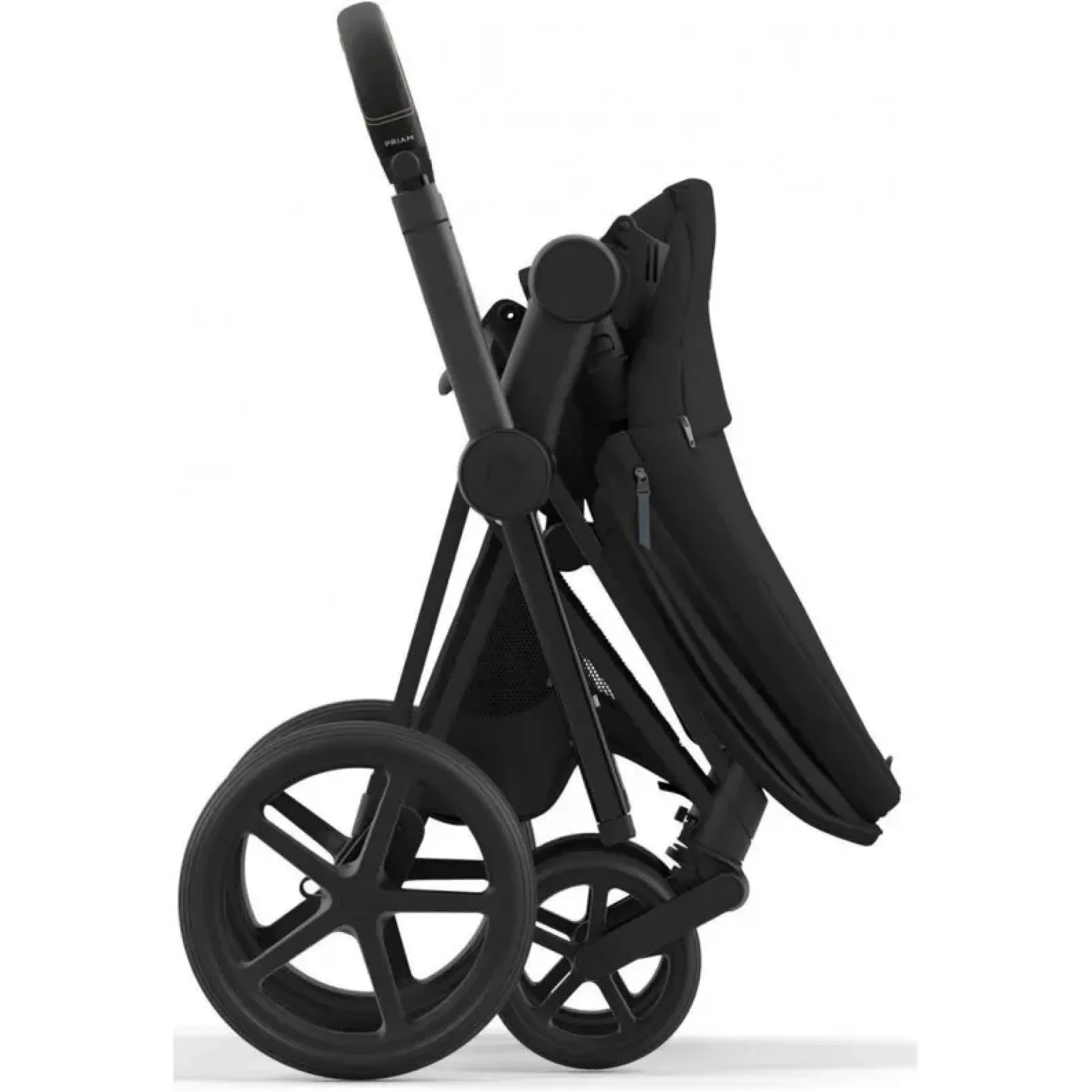 Коляска 2в1 Cybex Priam 4.0 Sepia Black на шасі Matt Black