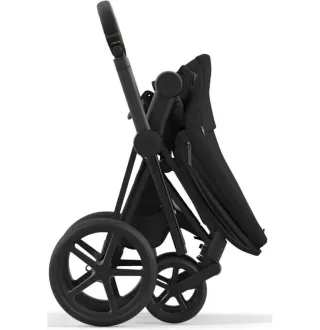 Коляска 2в1 Cybex Priam 4.0 Sepia Black на шасі Matt Black
