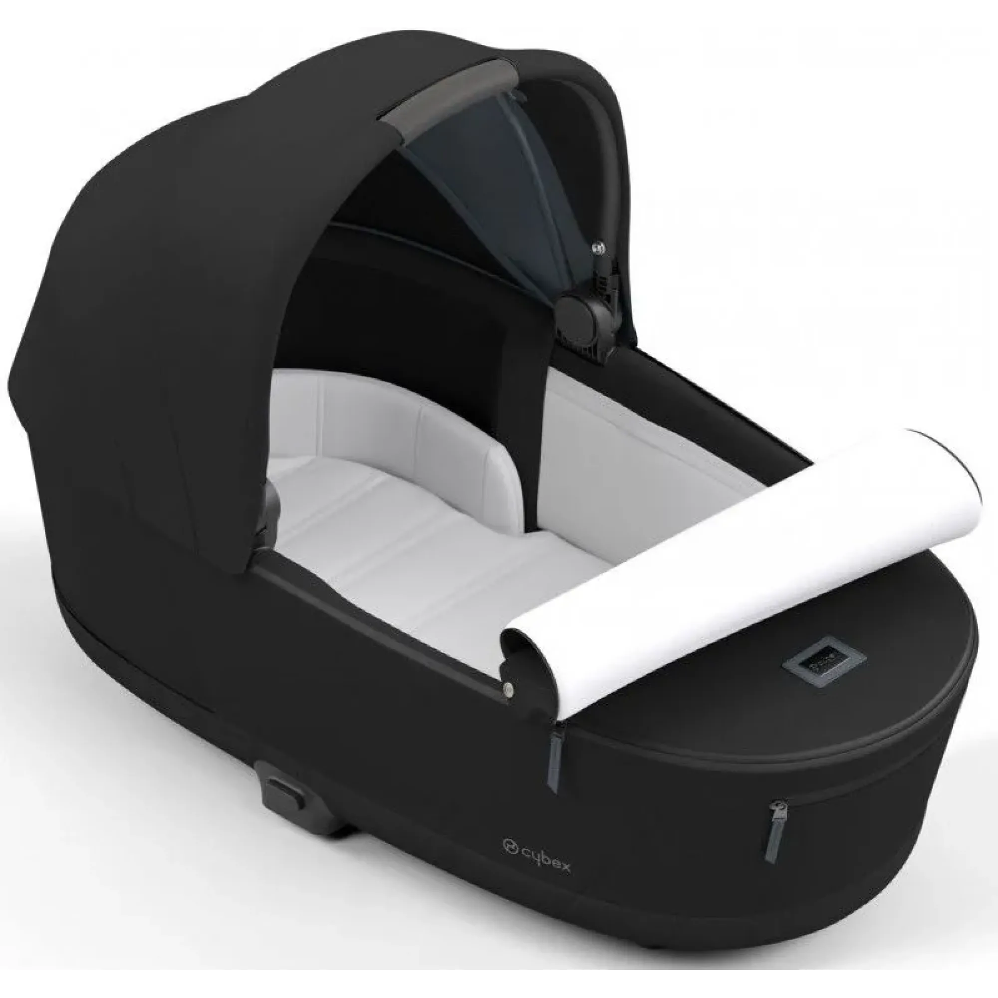 Коляска 2в1 Cybex Priam 4.0 Sepia Black на шасі Rosegold