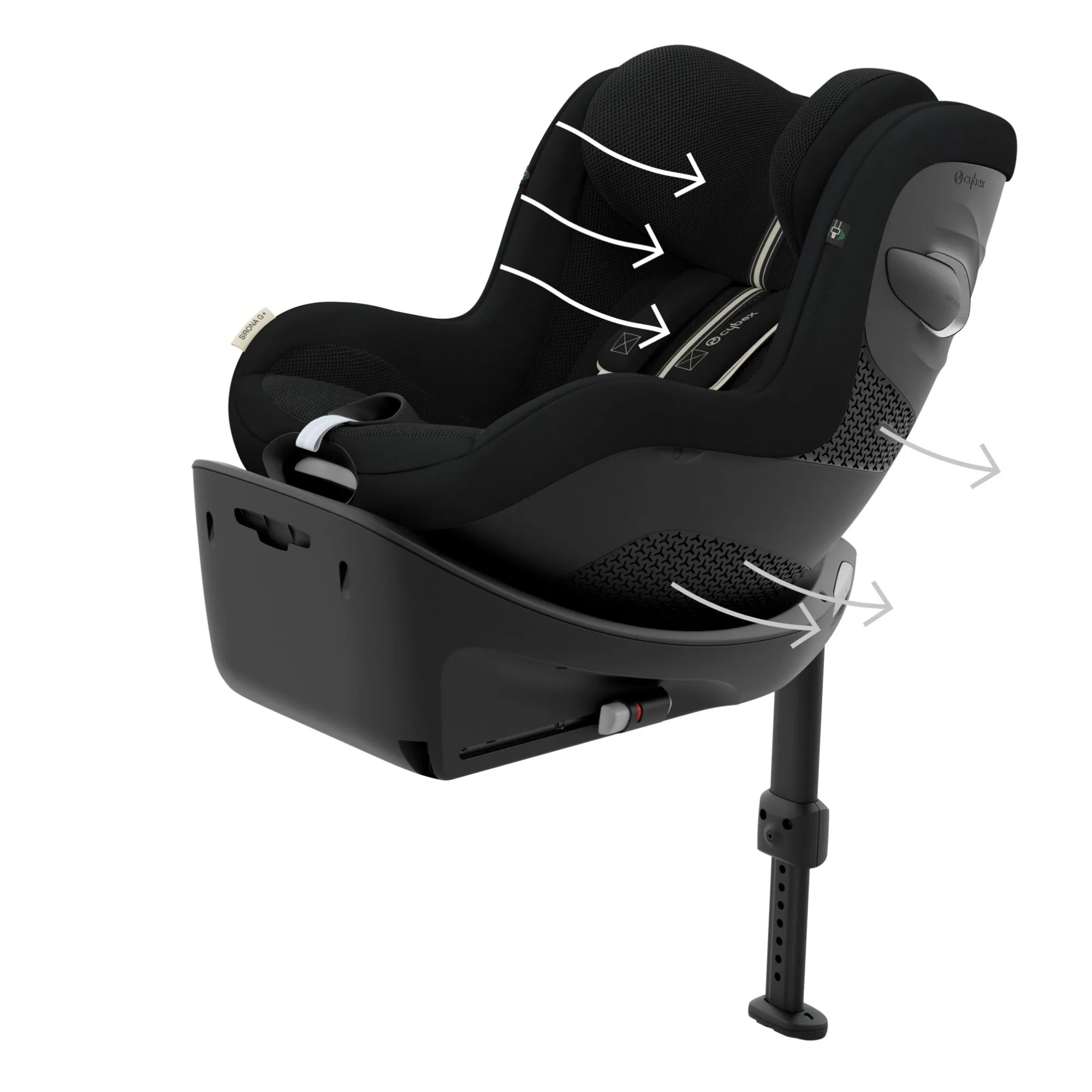 Автокрісло Cybex Sirona G i-Size Plus Moon Black