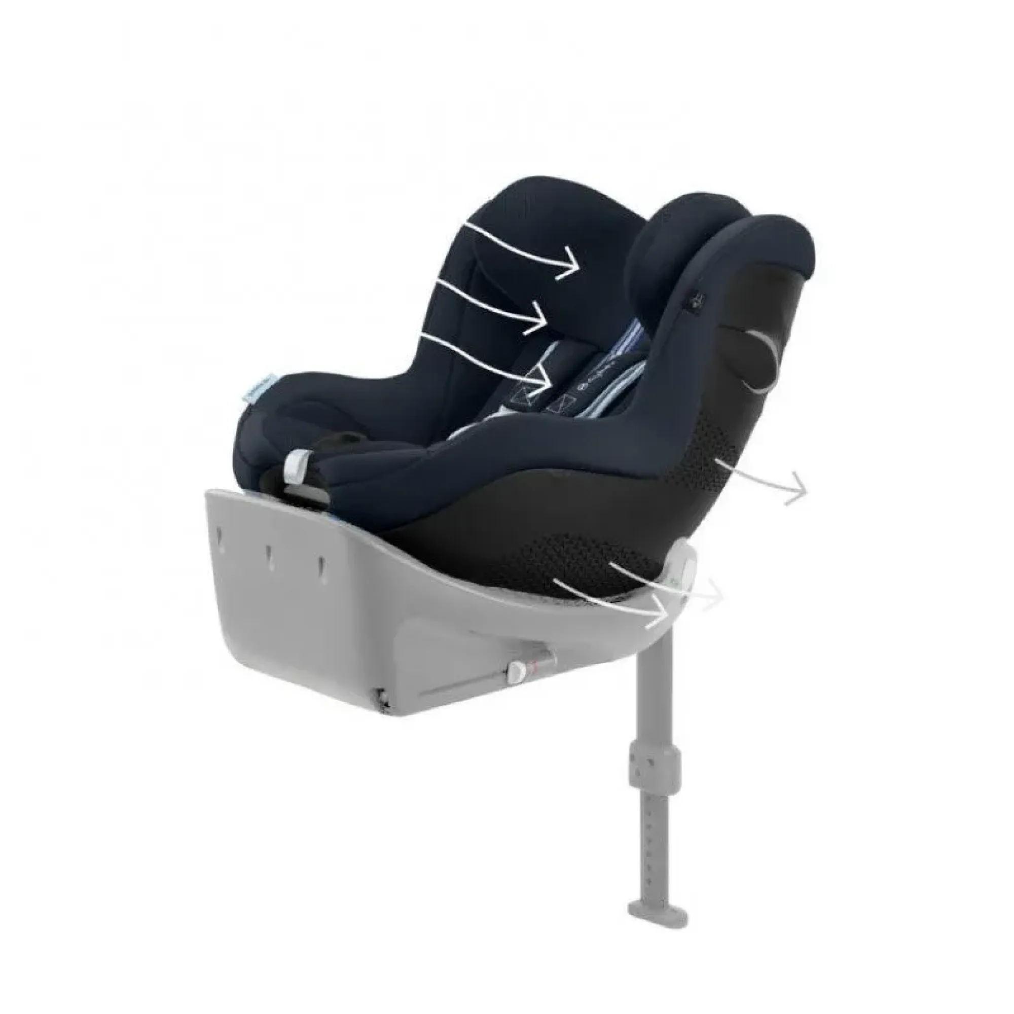 Автокрісло Cybex Sirona G i-Size Plus Moon Black