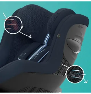 Автокрісло Cybex Sirona G i-Size Plus Moon Black