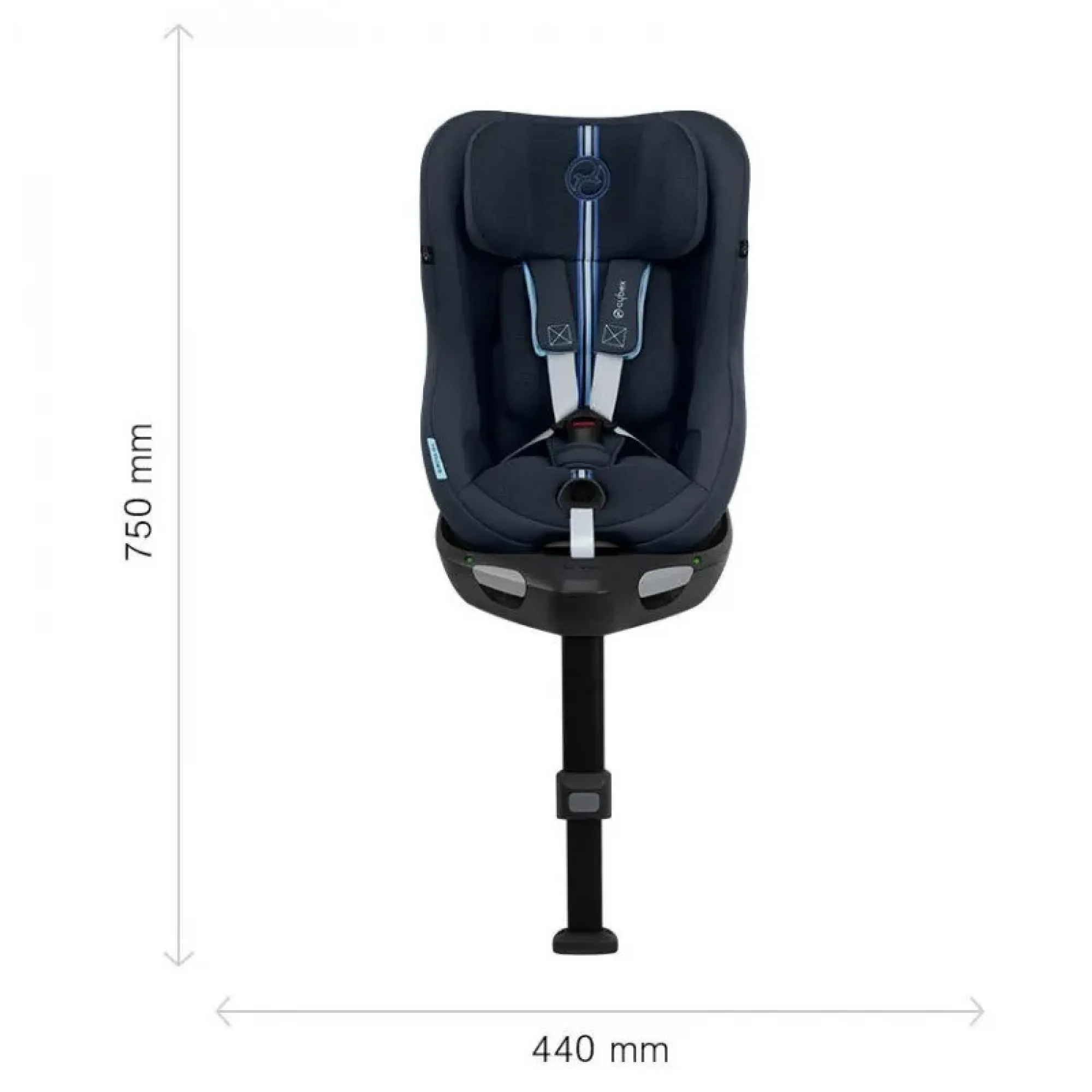 Автокрісло Cybex Sirona Gi i-Size Plus Stormy Blue