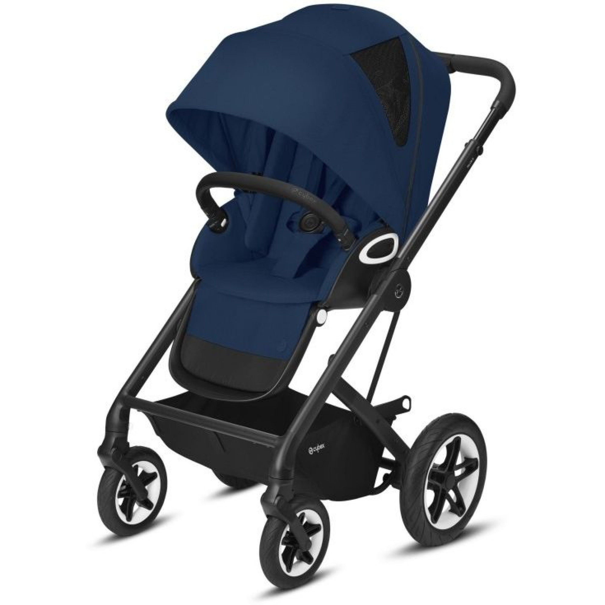 Прогулянкова коляска Cybex Talos S Navy Blue navy blue (з бампером)