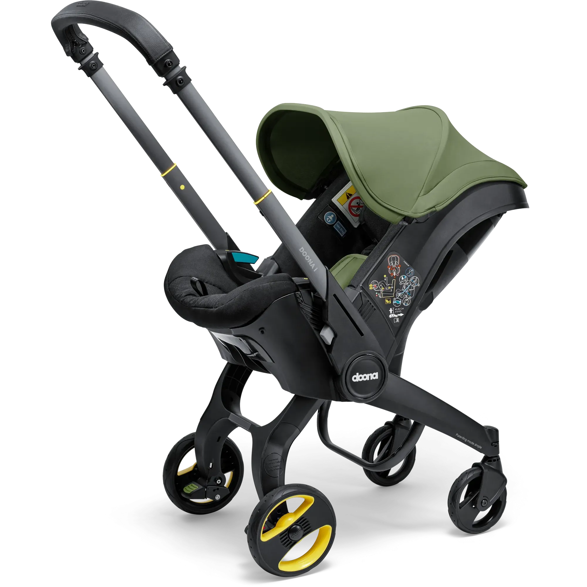Автокрісло-коляска Doona i Infant Car Seat Desert Green