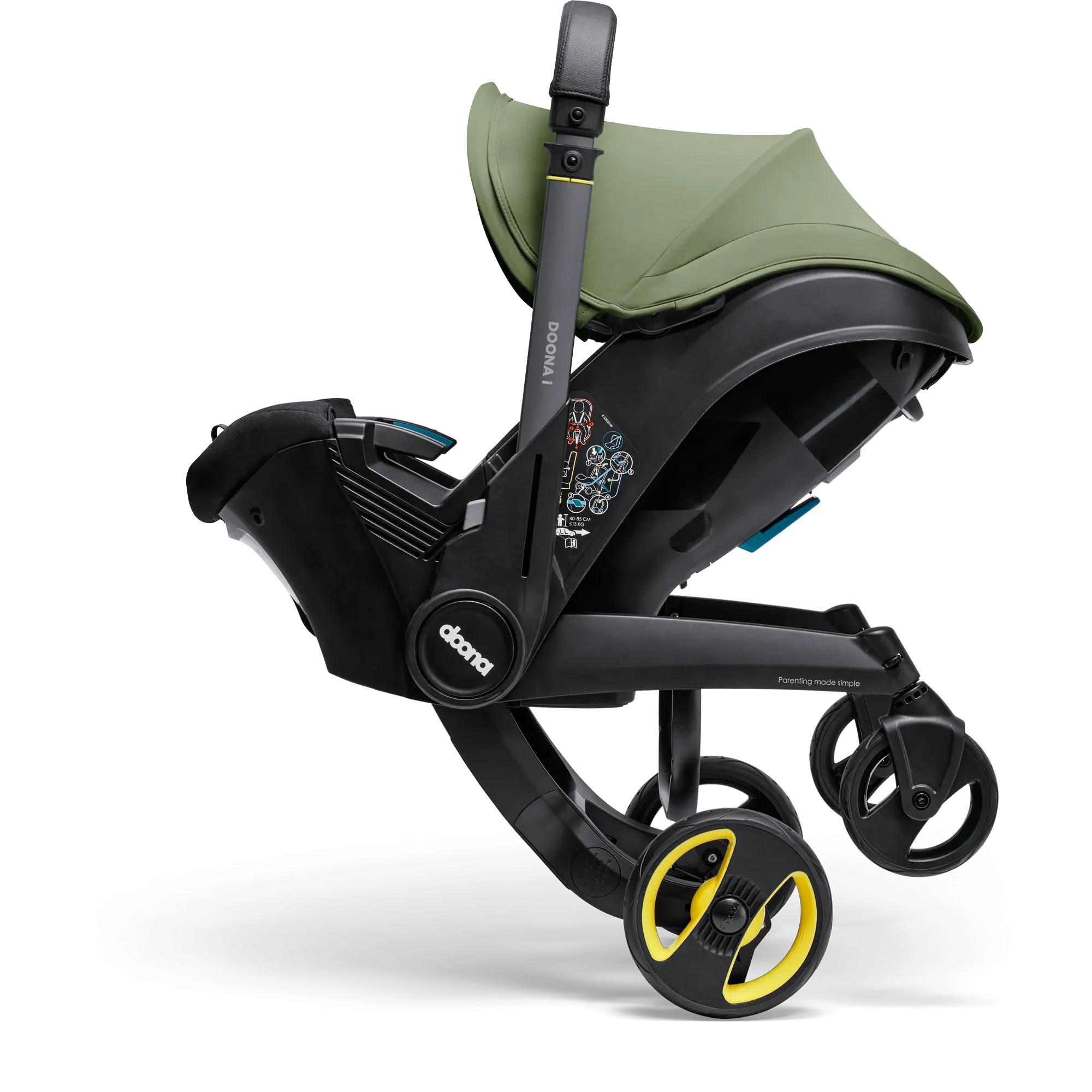 Автокрісло-коляска Doona i Infant Car Seat Desert Green
