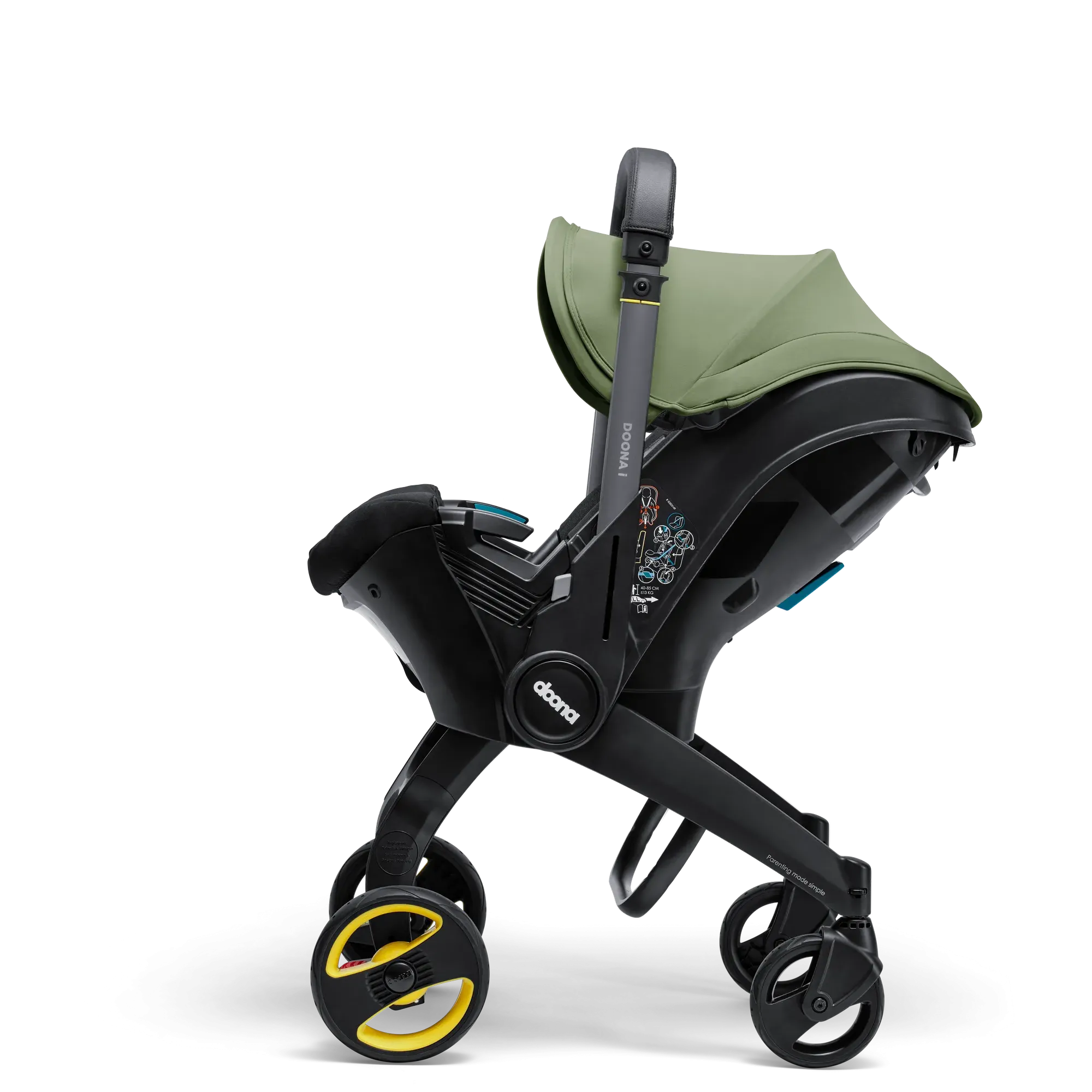 Автокрісло-коляска Doona i Infant Car Seat Desert Green