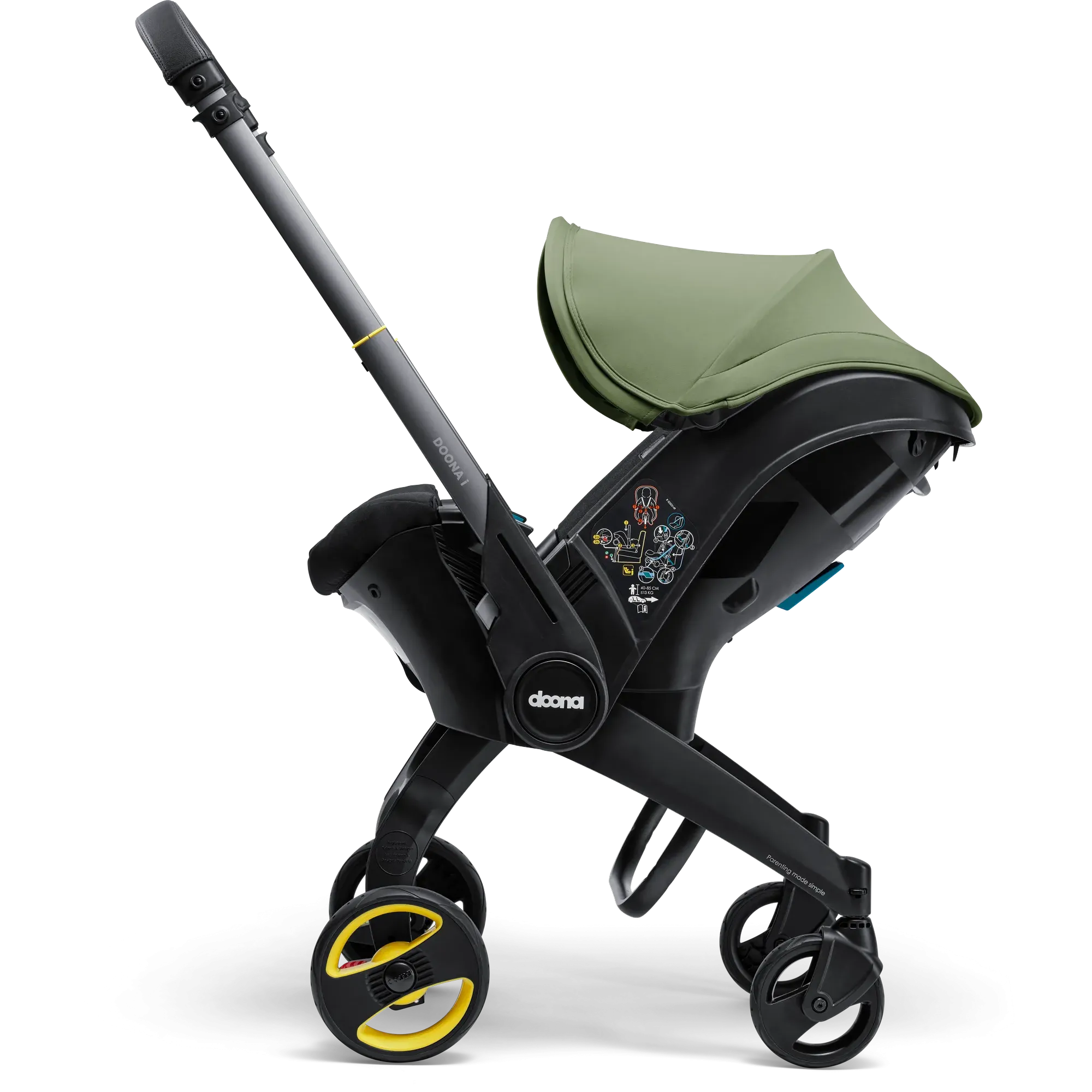 Автокрісло-коляска Doona i Infant Car Seat Desert Green