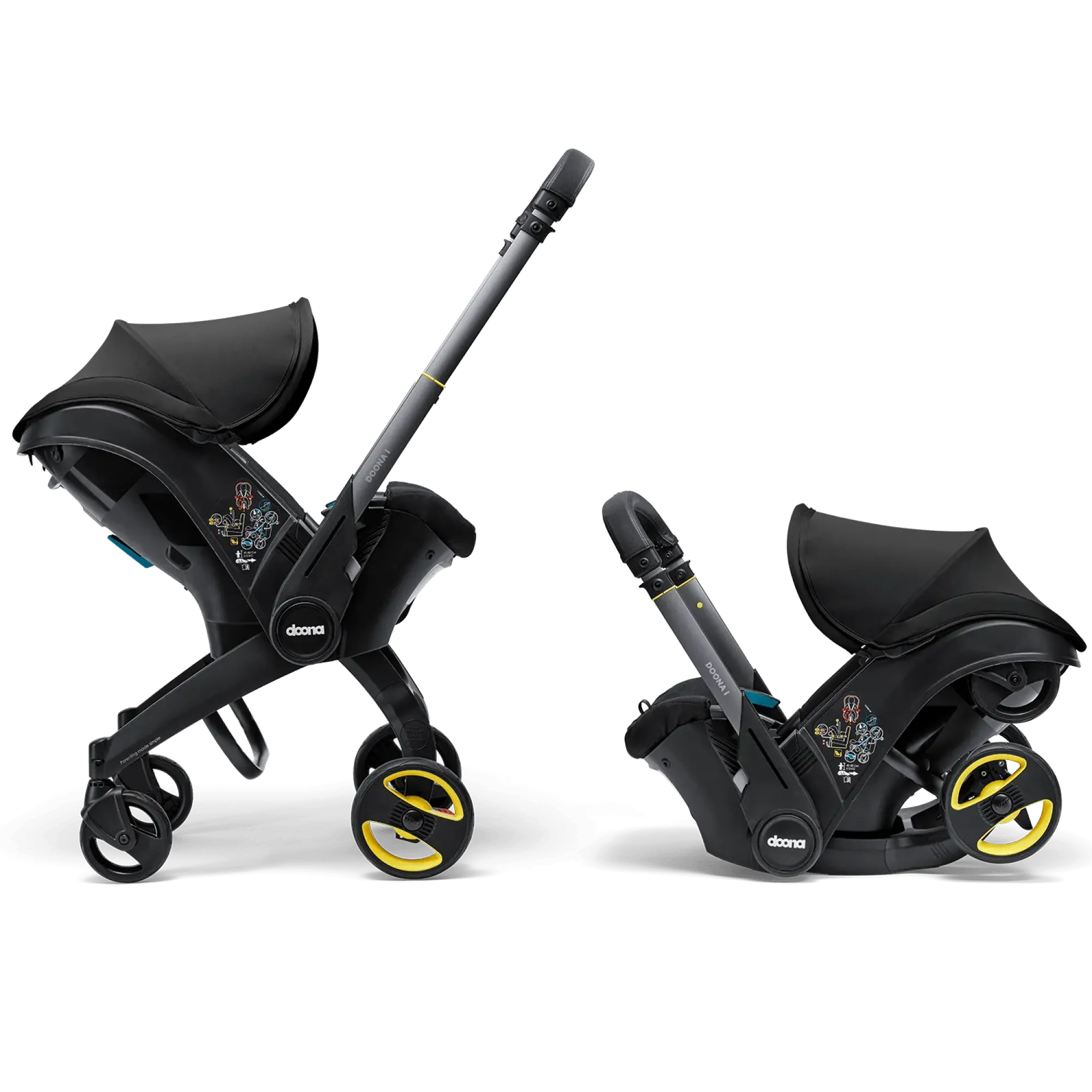 Автокрісло-коляска Doona i Infant Car Seat Nitro Black