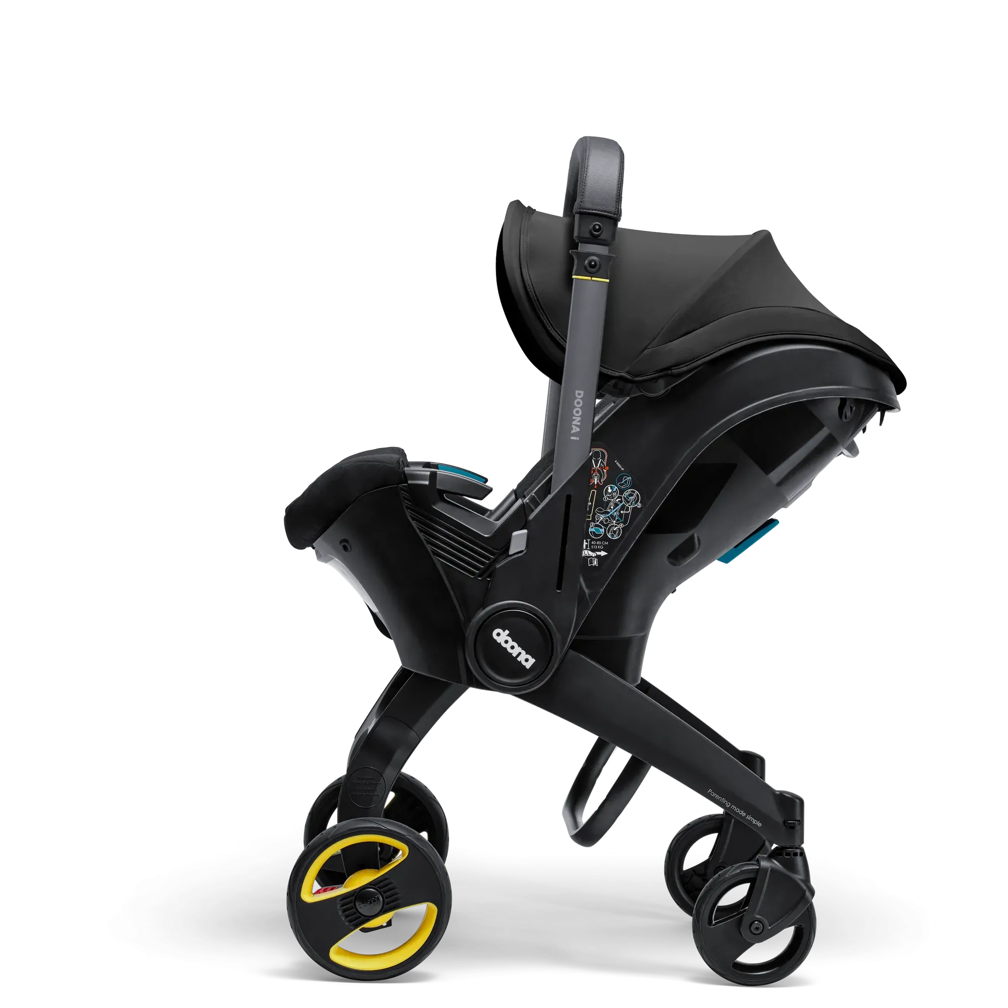 Автокрісло-коляска Doona i Infant Car Seat Nitro Black