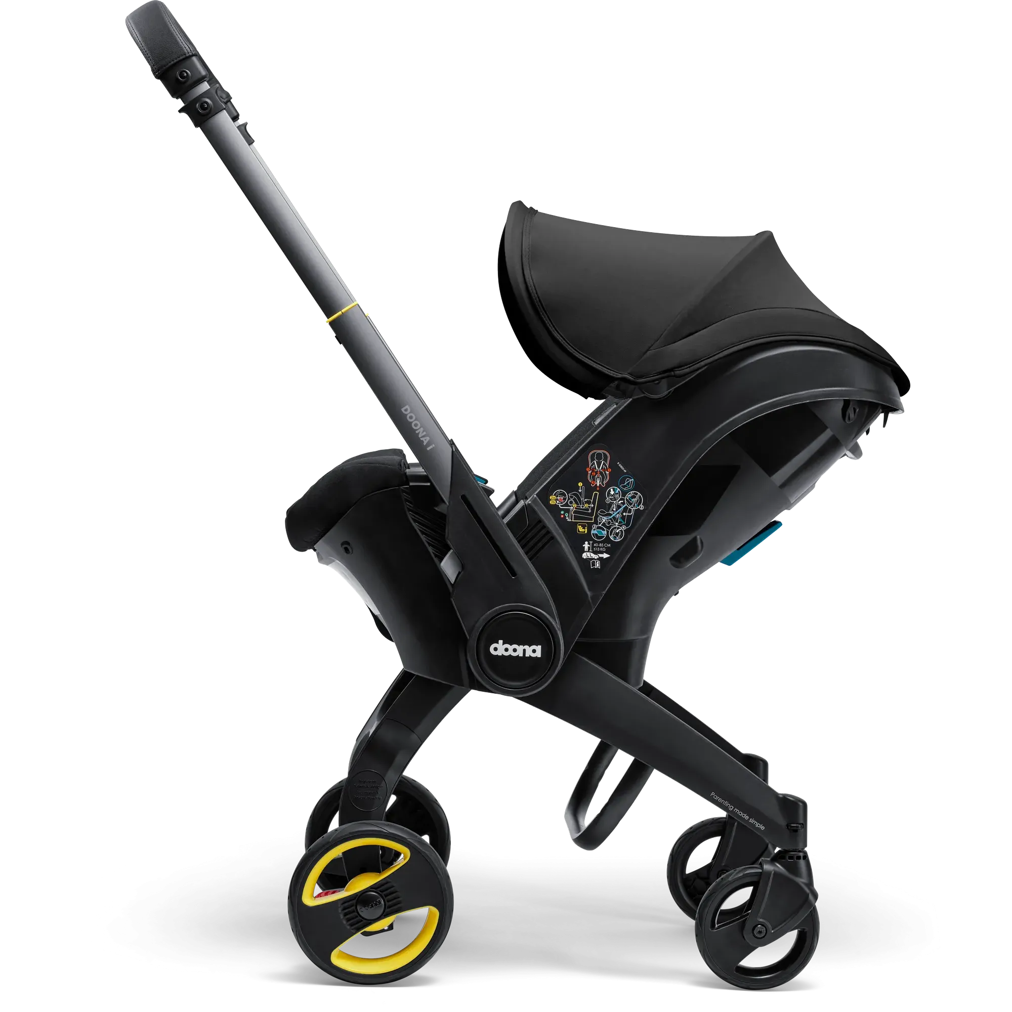 Автокрісло-коляска Doona i Infant Car Seat Nitro Black