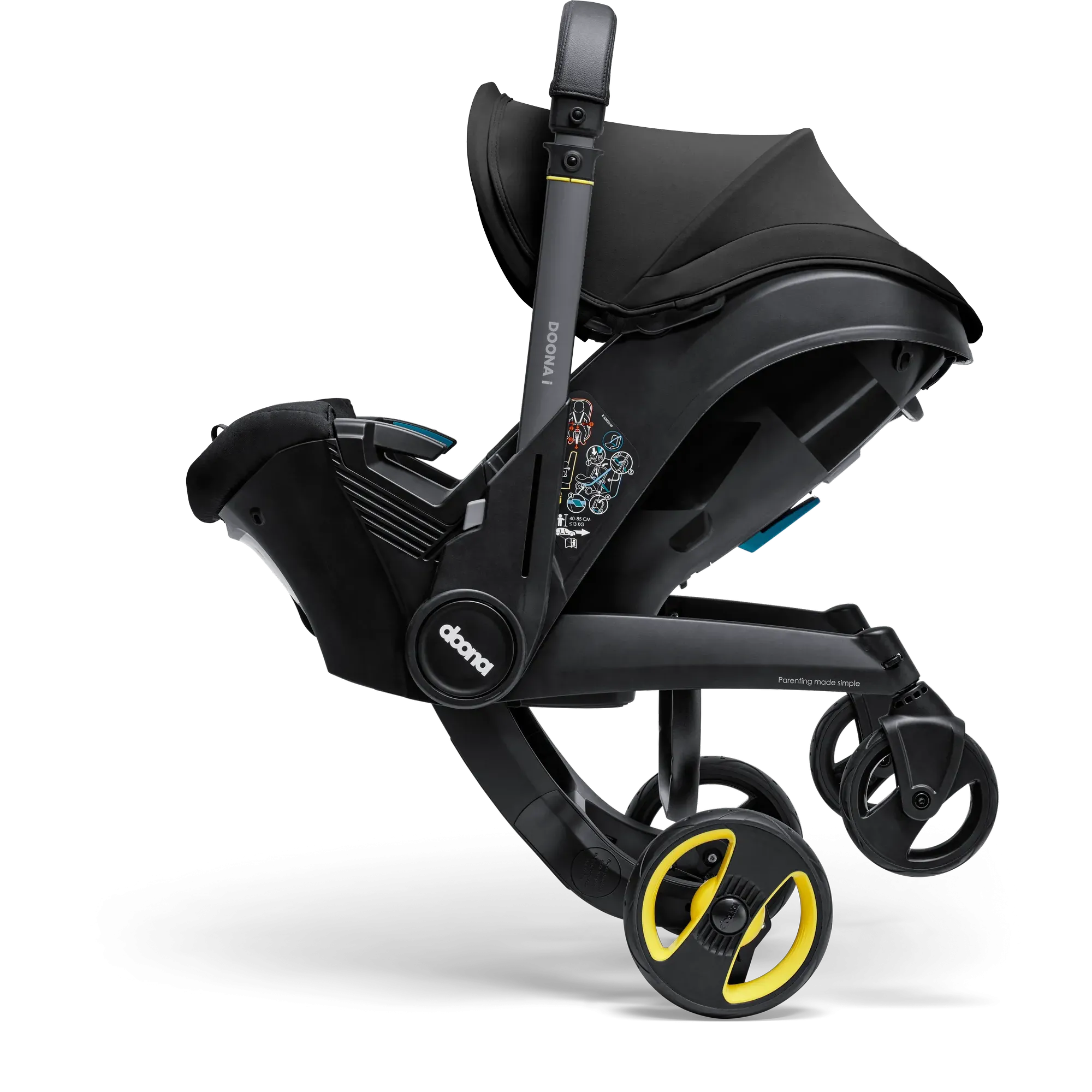 Автокрісло-коляска Doona i Infant Car Seat Nitro Black