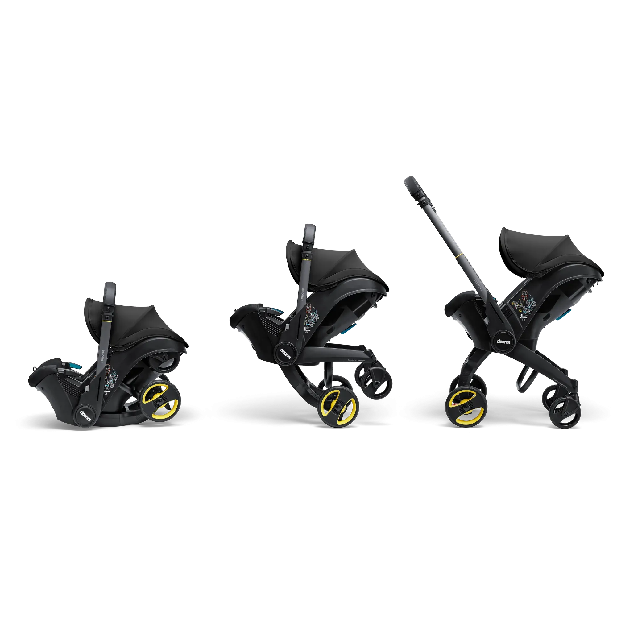 Автокрісло-коляска Doona i Infant Car Seat Nitro Black