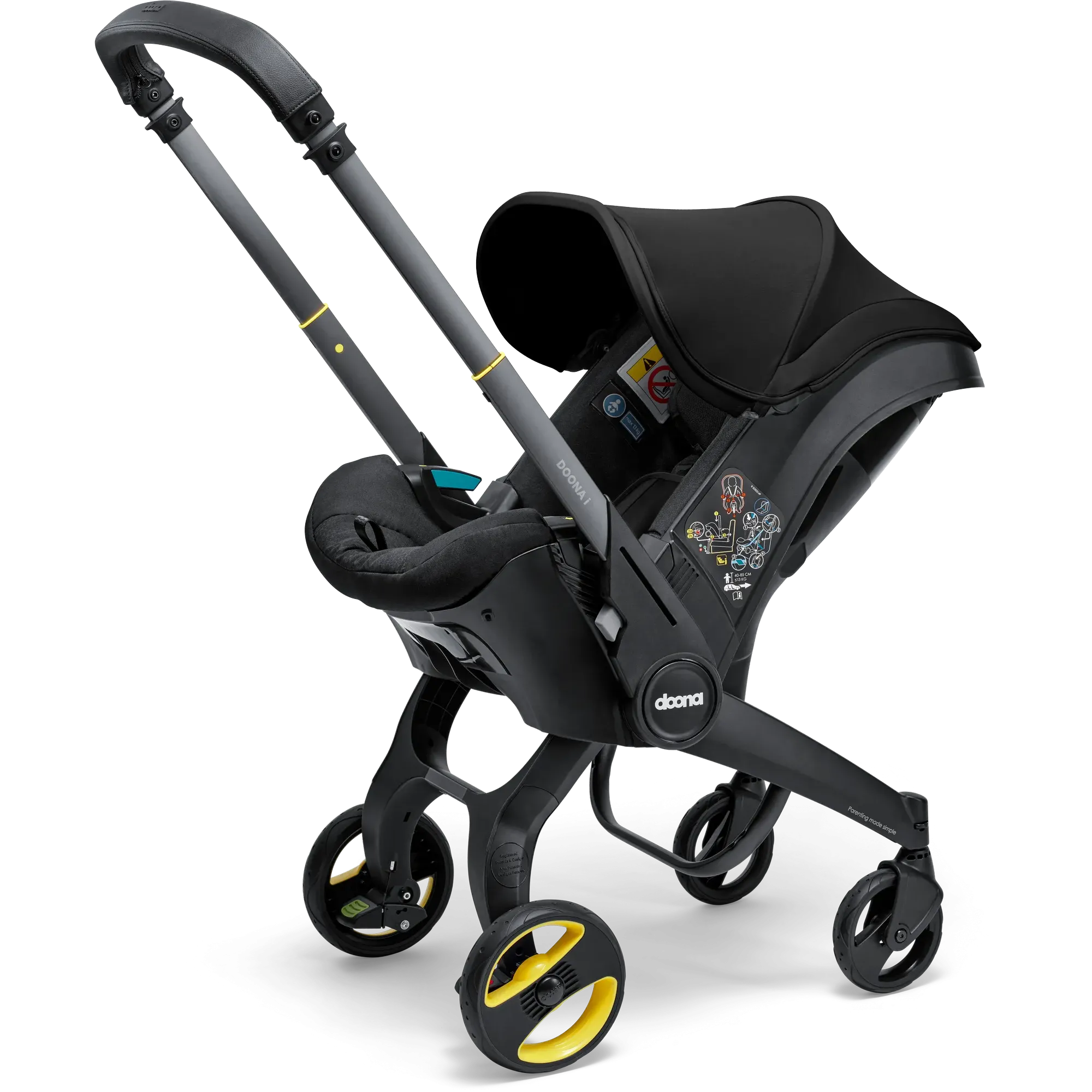 Автокрісло-коляска Doona i Infant Car Seat Nitro Black