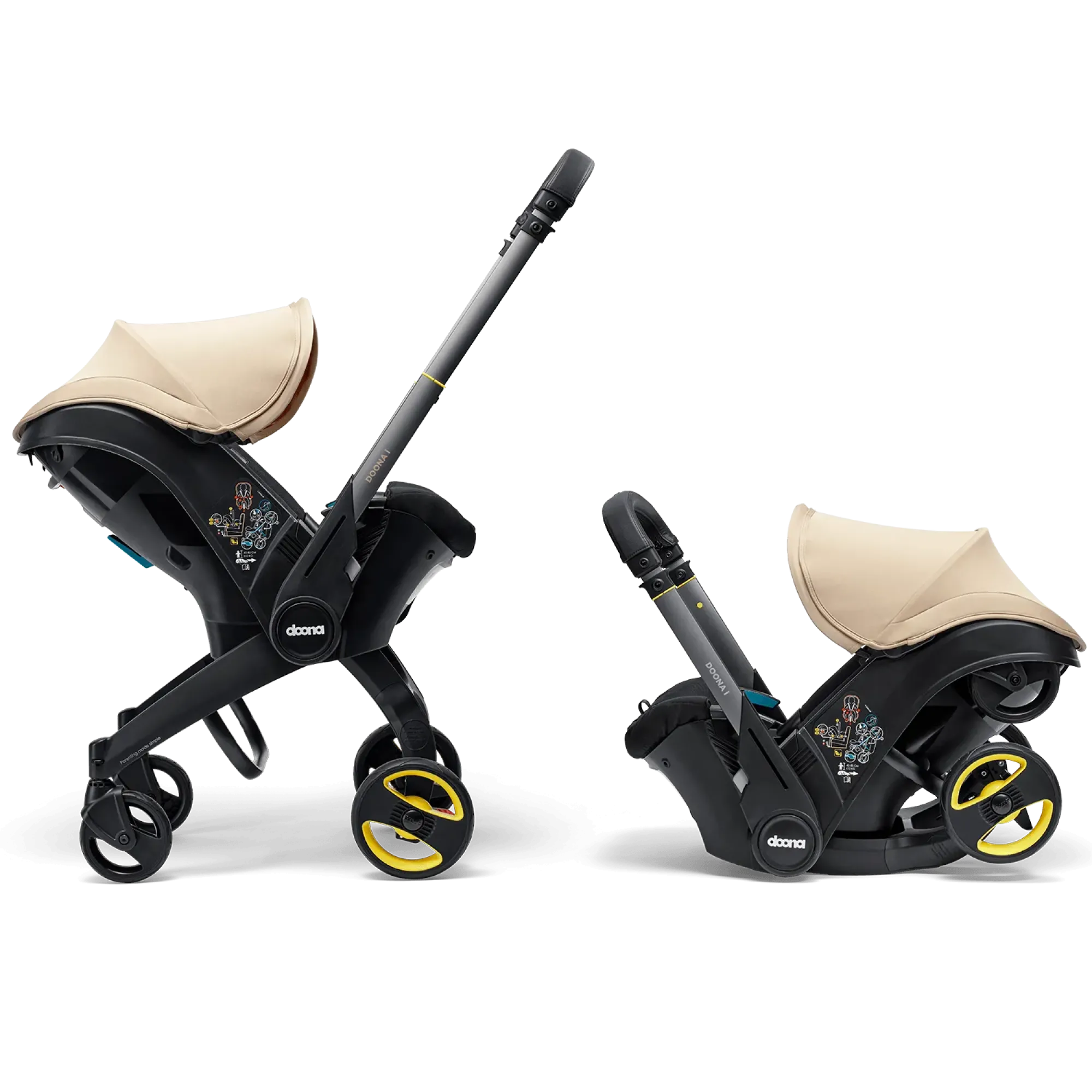 Автокрісло-коляска Doona i Infant Car Seat Sahara Sand