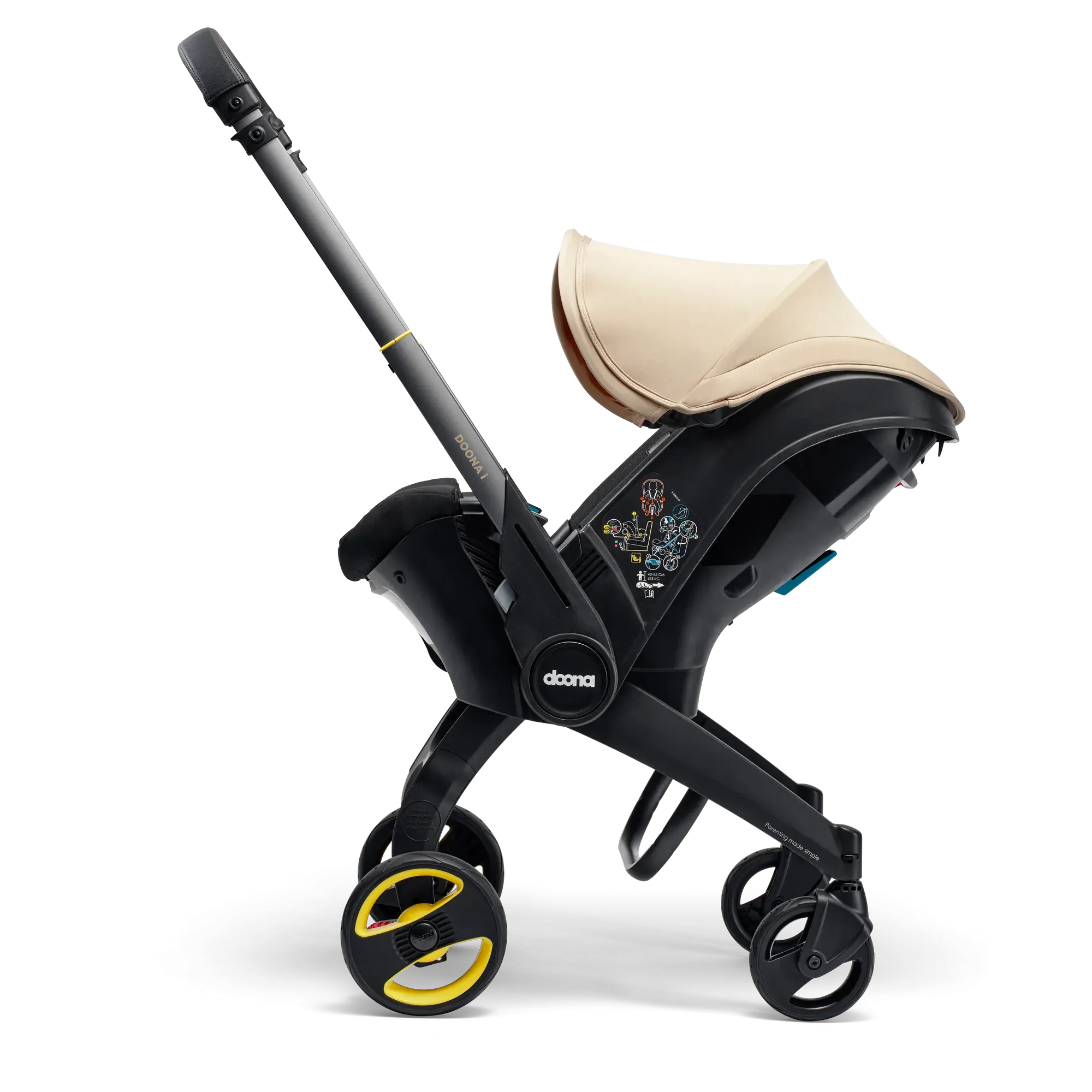 Автокрісло-коляска Doona i Infant Car Seat Sahara Sand