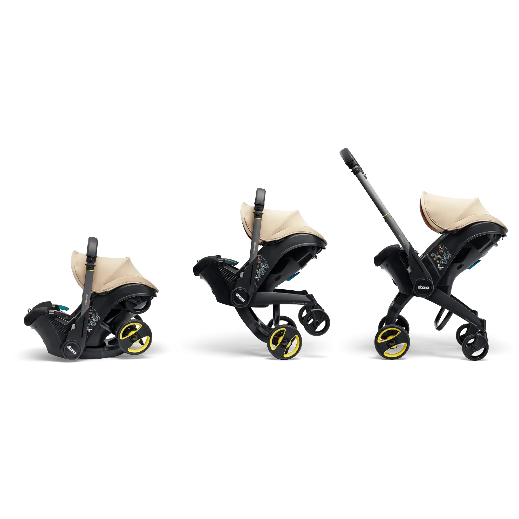 Автокрісло-коляска Doona i Infant Car Seat Sahara Sand