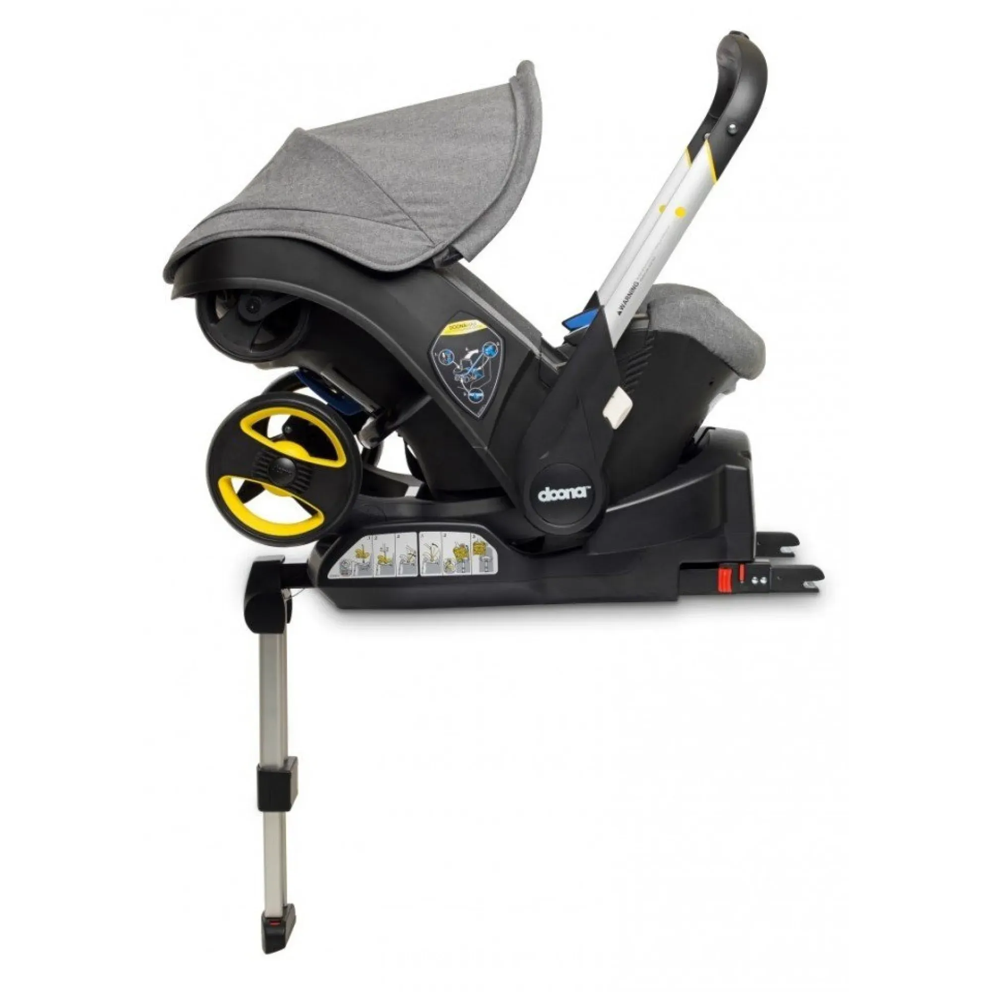 База для автокрісла Doona + Isofix Base Black