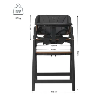 Стільчик для годування Espiro Allure 11 Timber Black