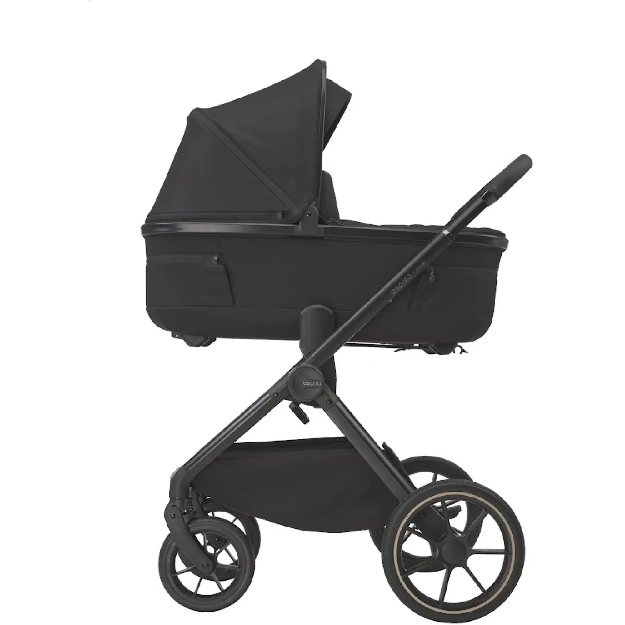 Коляска 2в1 Espiro Clodi 10 Trendy Black