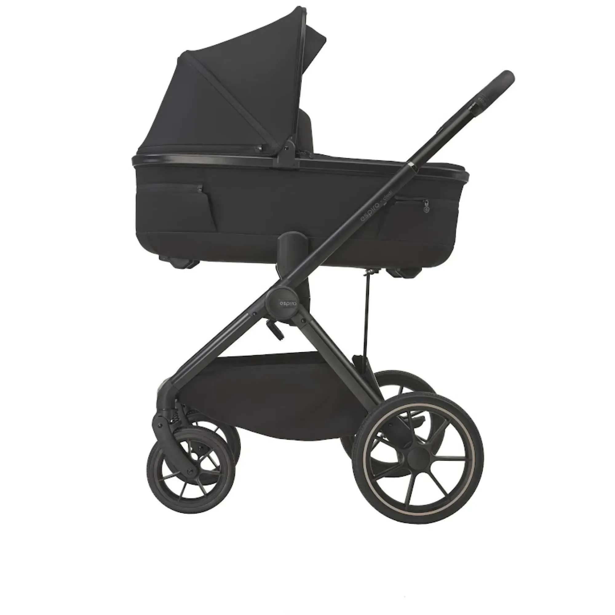 Коляска 2в1 Espiro Clodi 10 Trendy Black
