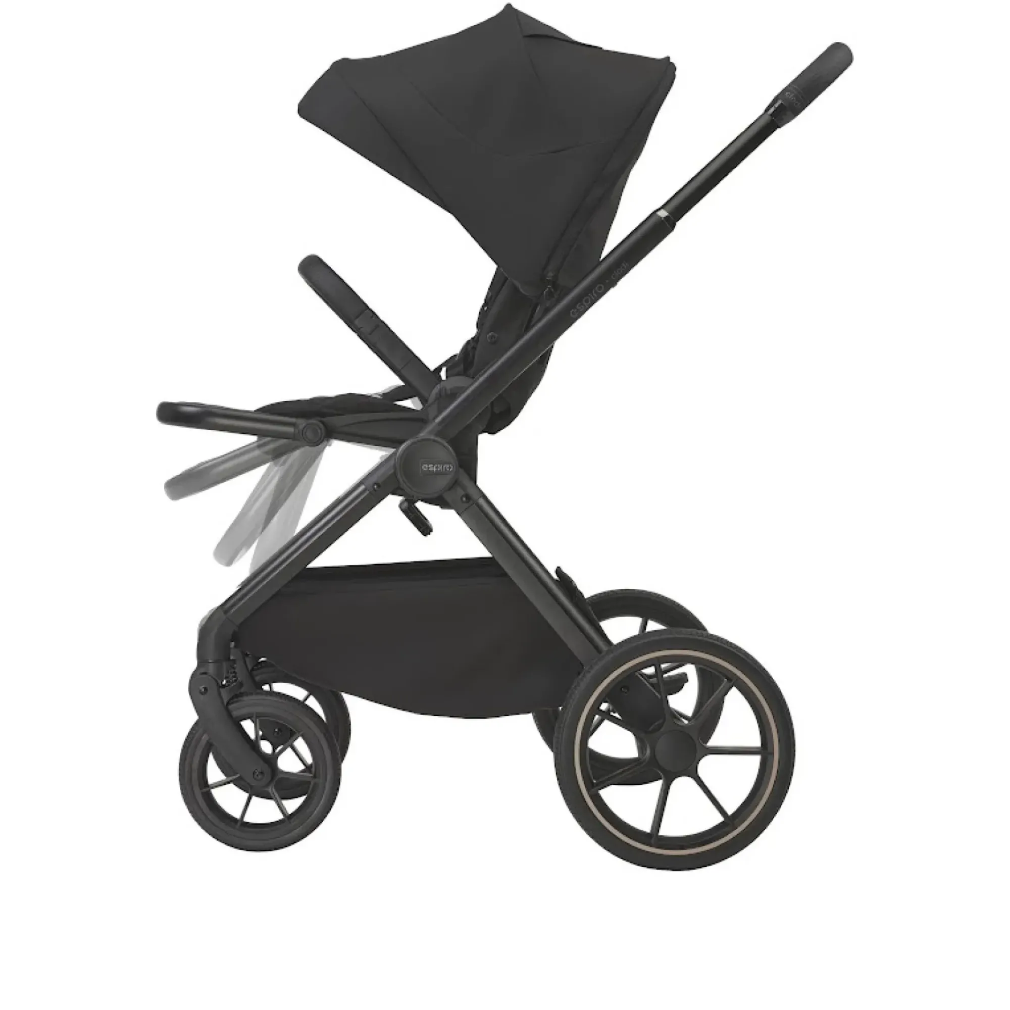 Коляска 2в1 Espiro Clodi 10 Trendy Black