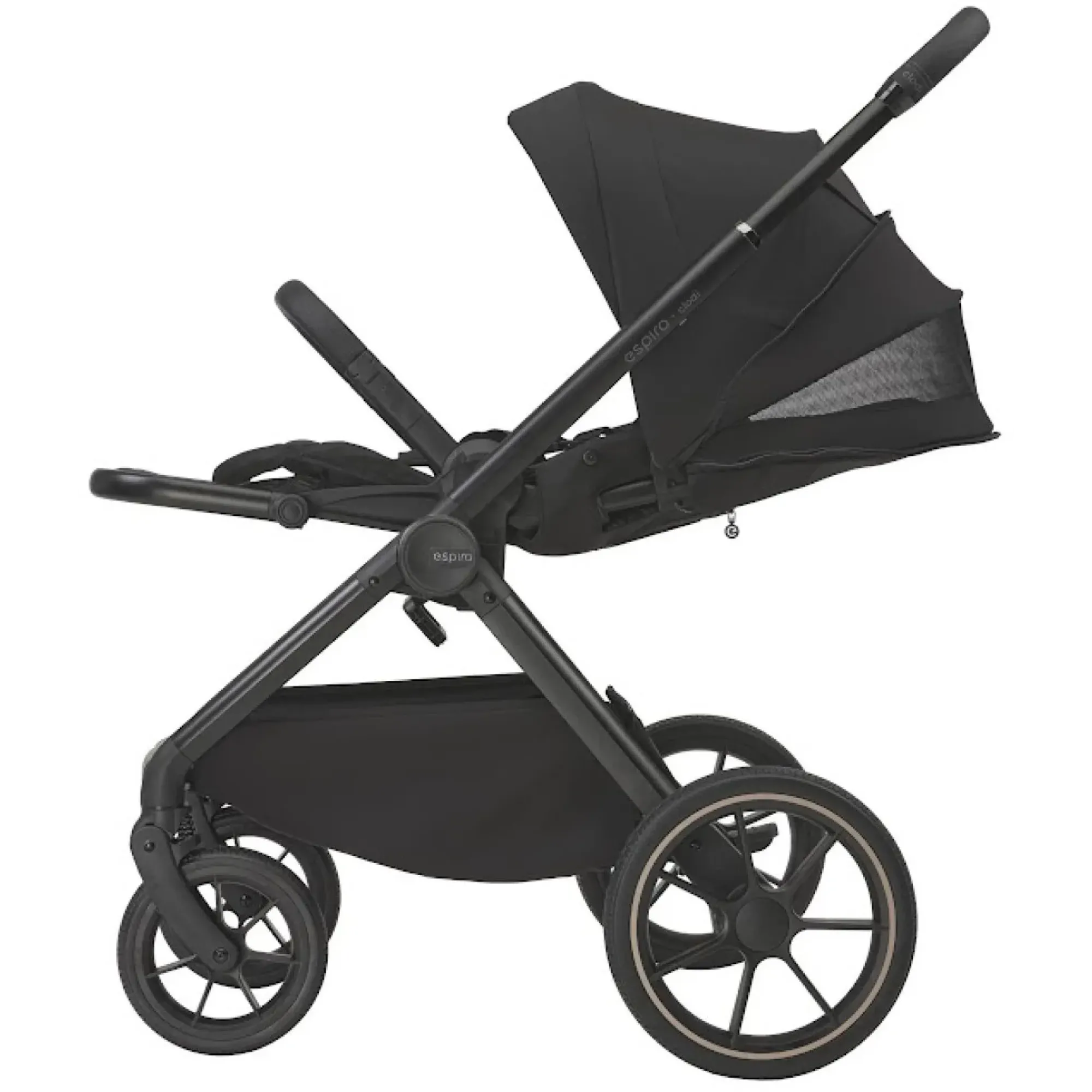 Коляска 2в1 Espiro Clodi 10 Trendy Black