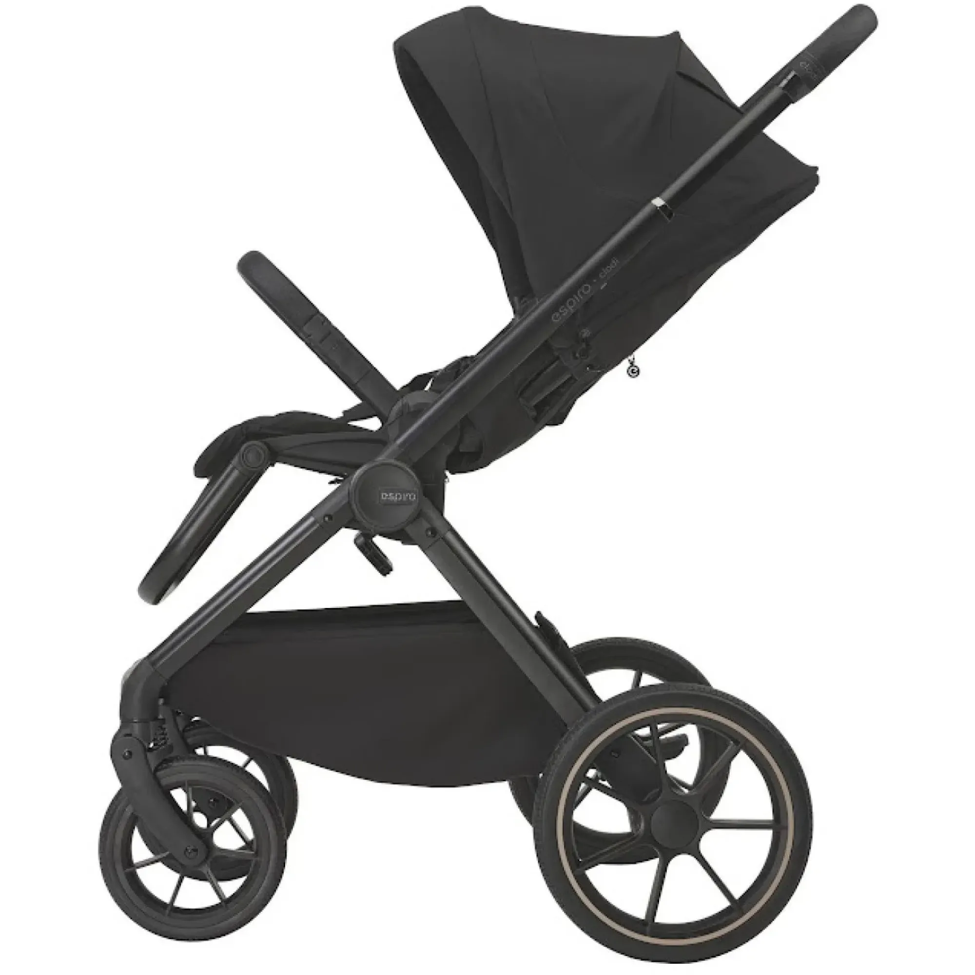 Коляска 2в1 Espiro Clodi 10 Trendy Black
