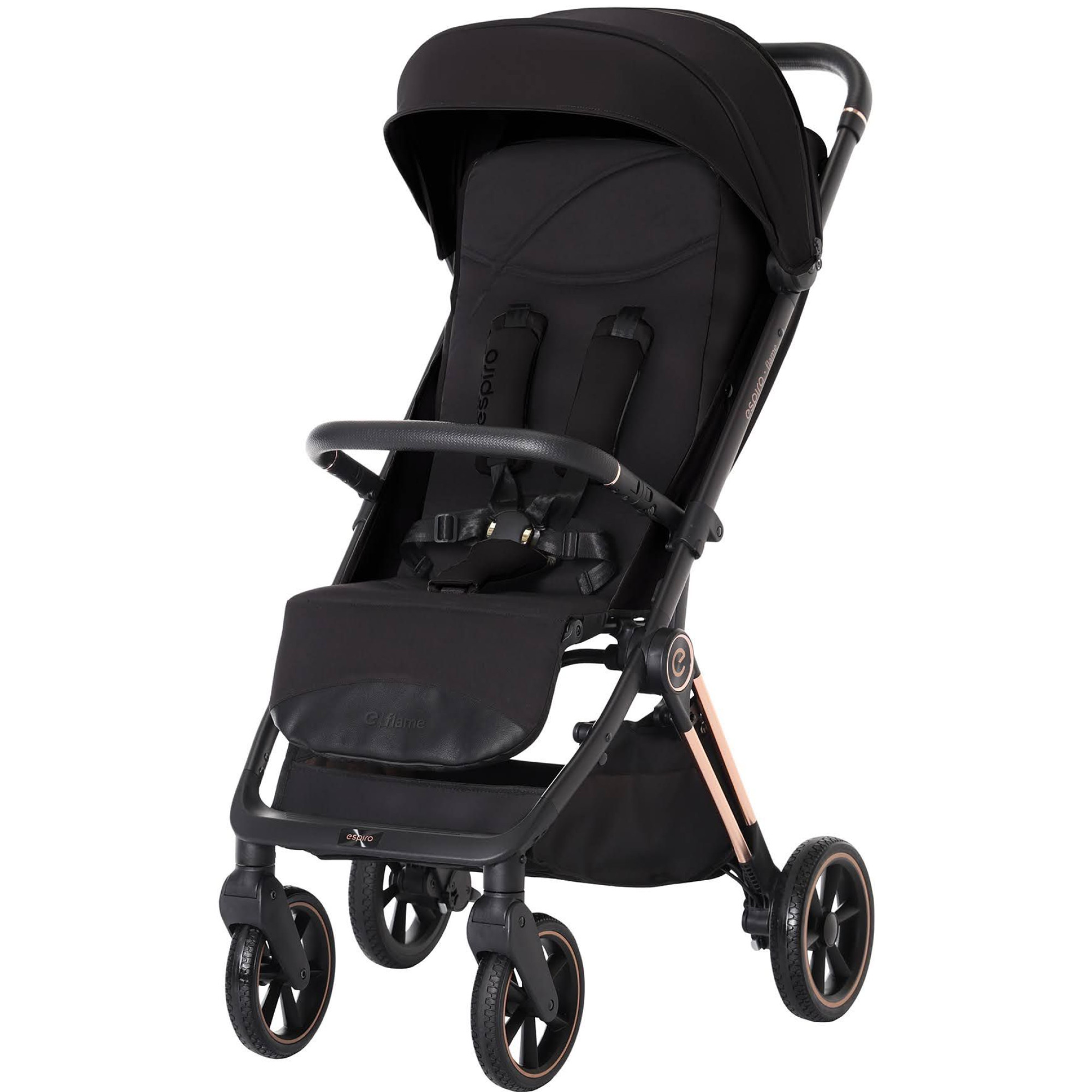 Прогулянкова коляска Espiro Flame 10 Timeless Black