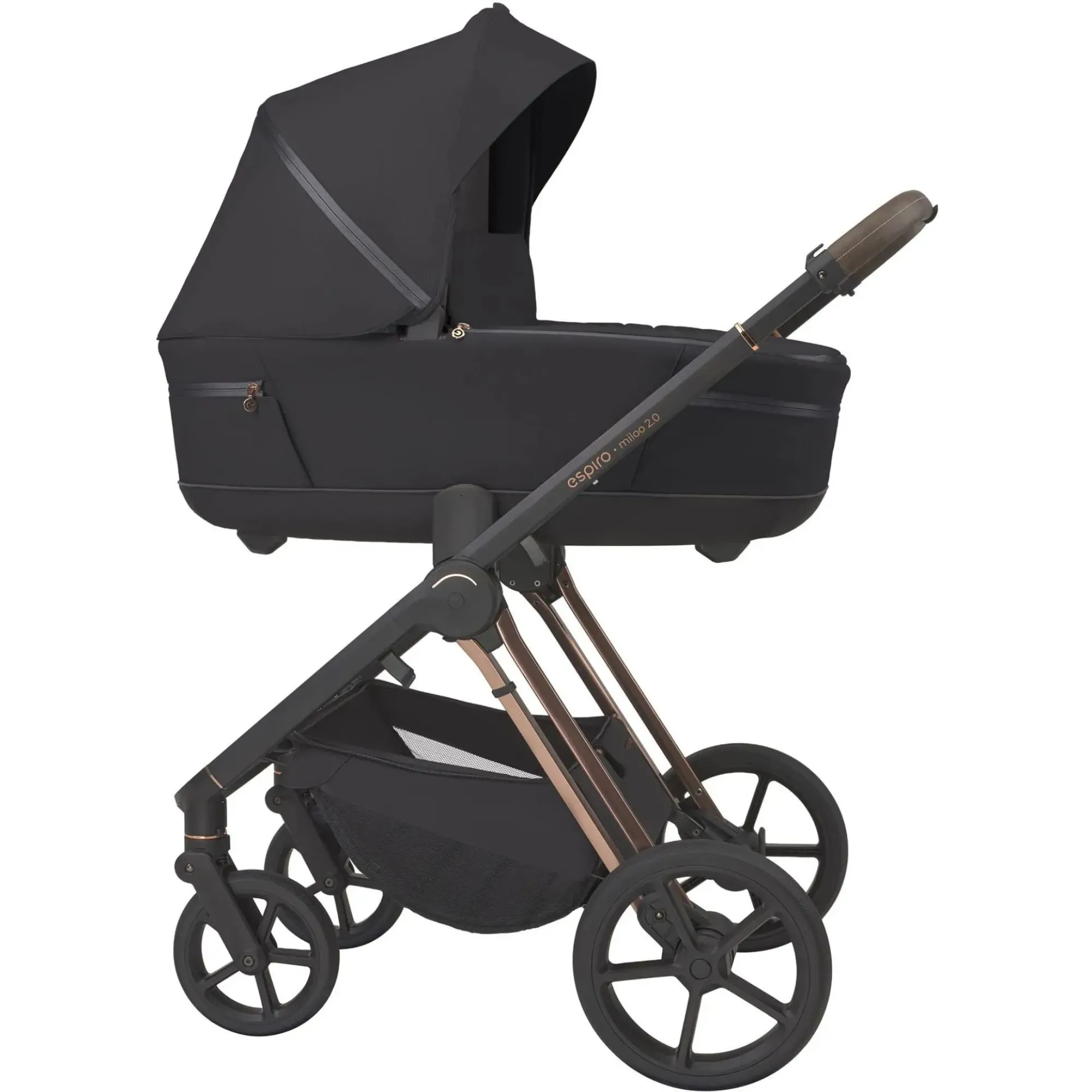 Коляска 2в1 Espiro Miloo 2.0 310 Diamond Black