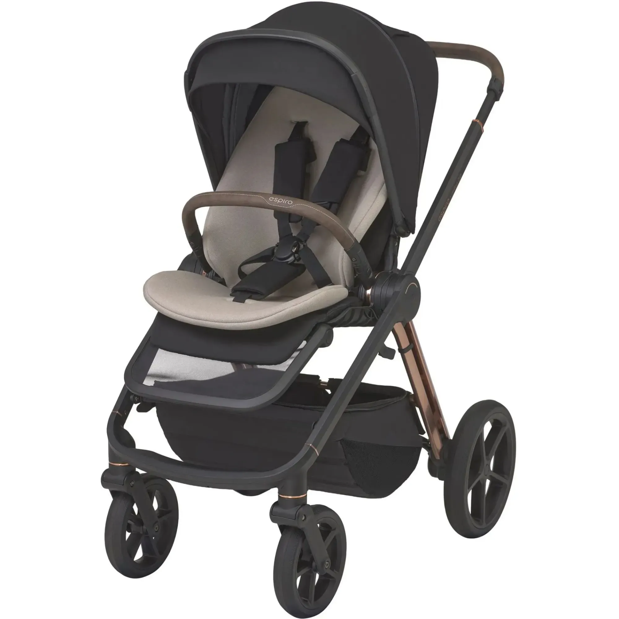 Коляска 2в1 Espiro Miloo 2.0 310 Diamond Black