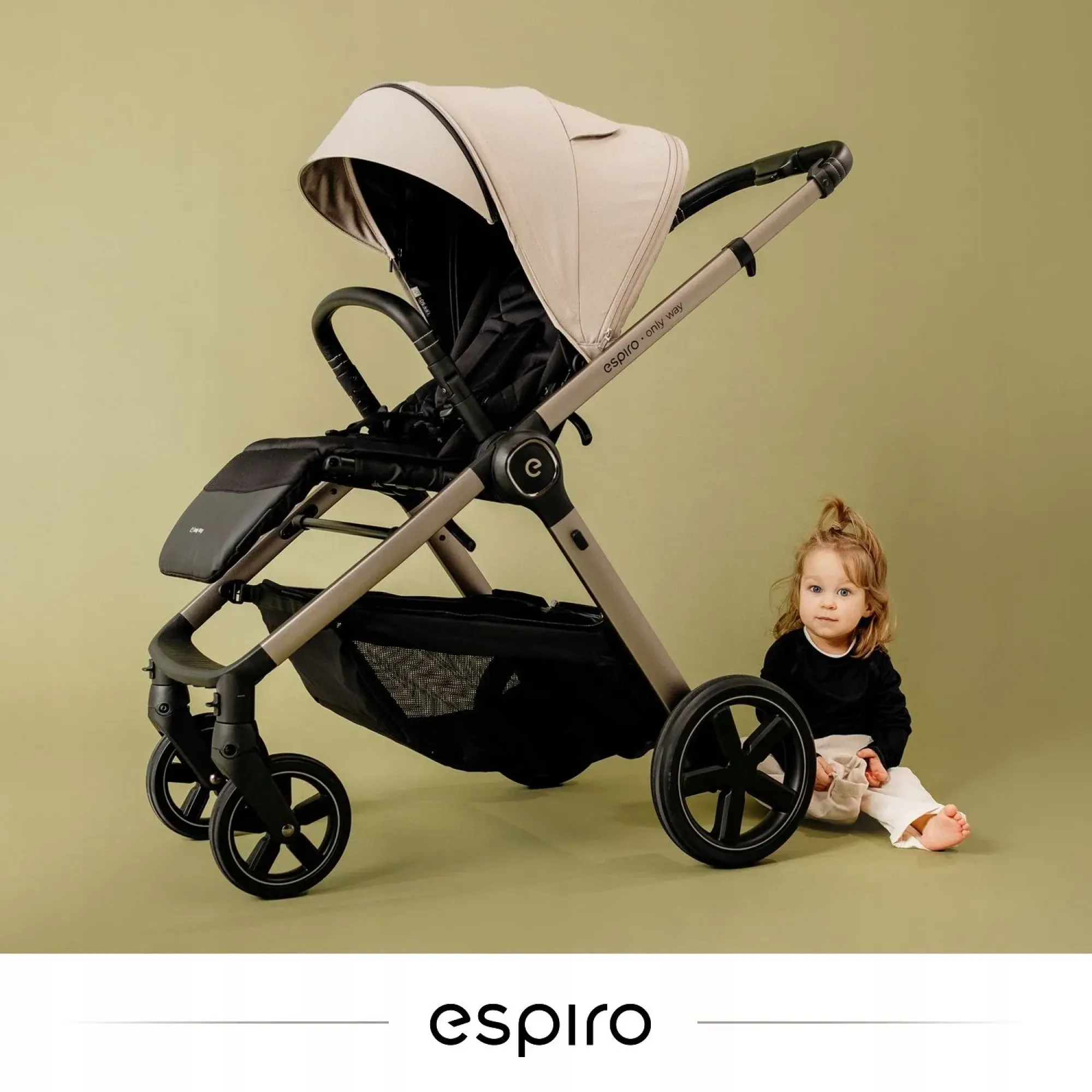 Прогулянкова коляска Espiro Only Way 519 Vanilla Beige